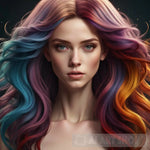 Beautiful Hair Abstract Ai Art