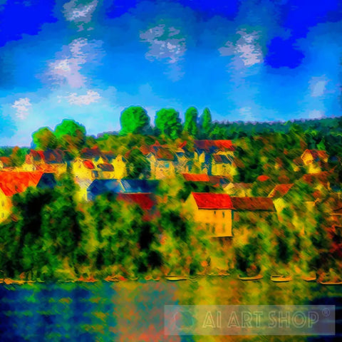 Beautiful Landscape Abstract Ai Art