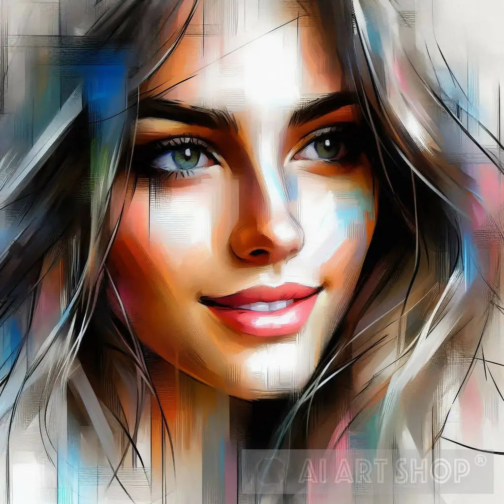 Paiting Model Beautiful model painting #4