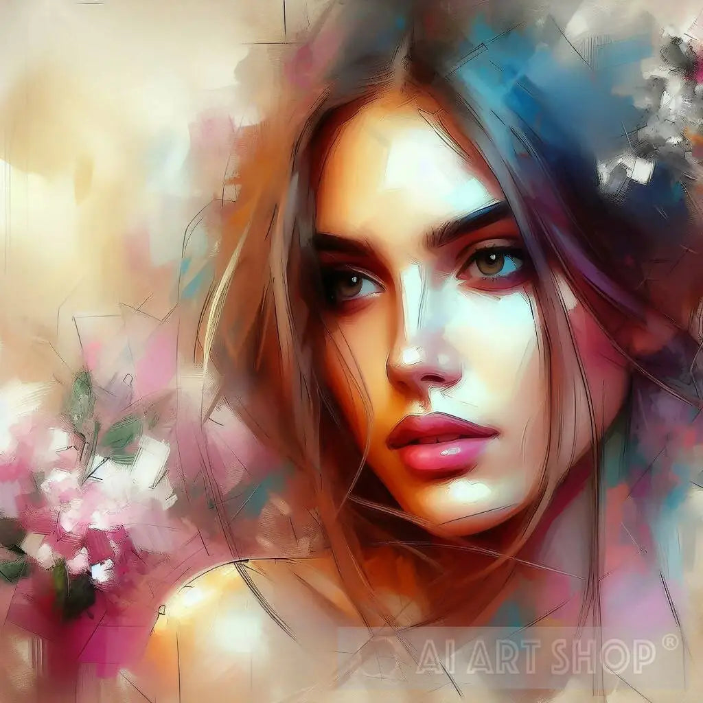 Paiting Model Beautiful model painting #49