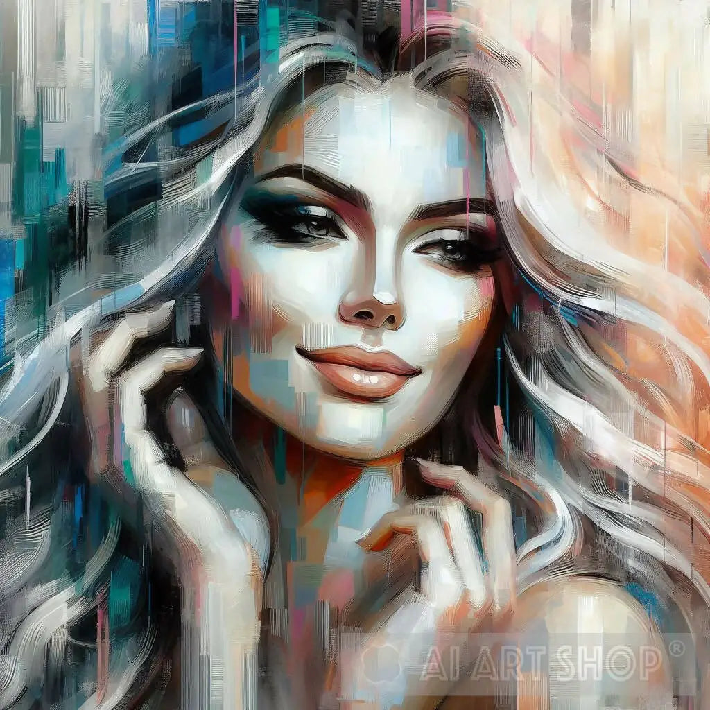 Paiting Model Beautiful model painting #5