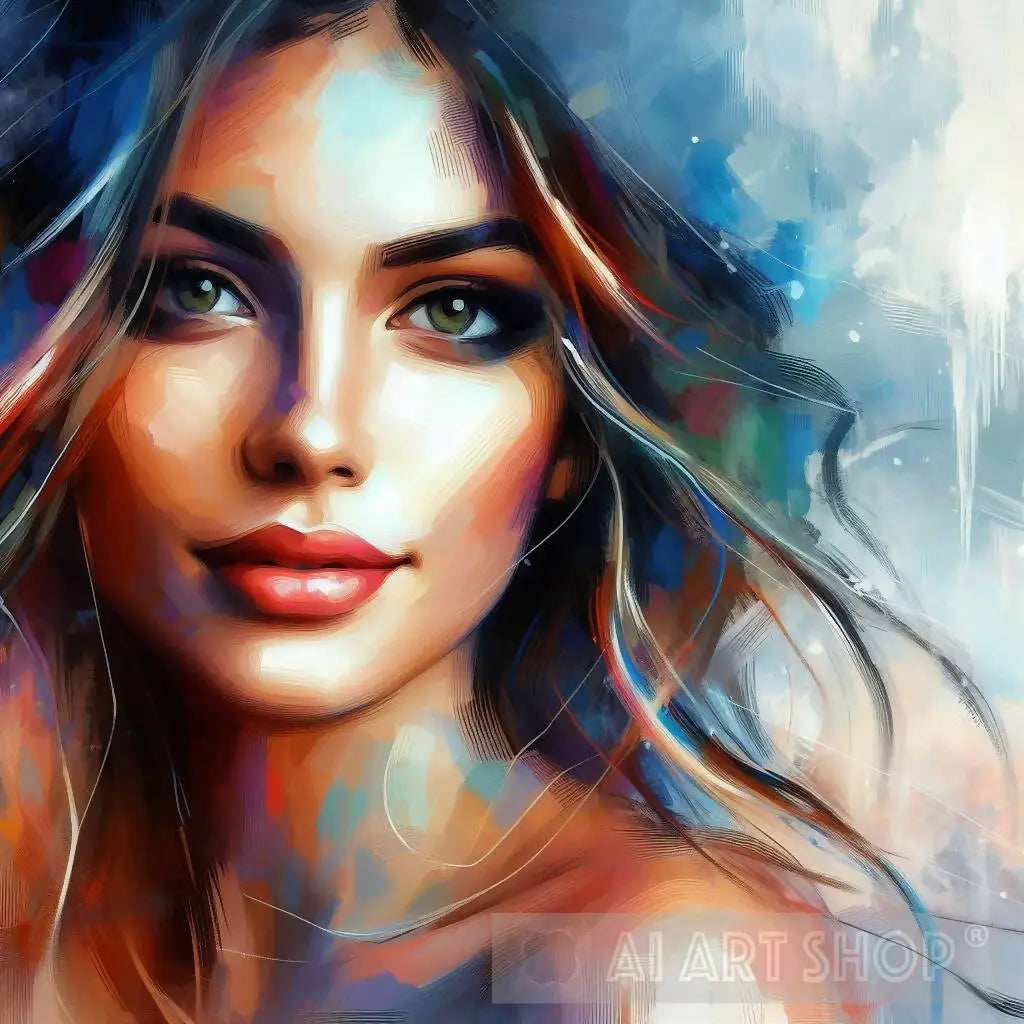 Paiting Model Beautiful model painting #8