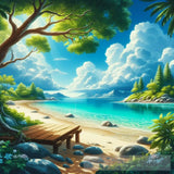 Beautiful Nature Landscape Ai Art
