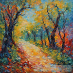 Beautiful Path To Somewhere Expressionism Ai Art