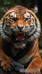 Beautiful Picture Of A Tiger Animal Ai Art