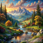 Beautiful Scenery Ai Painting