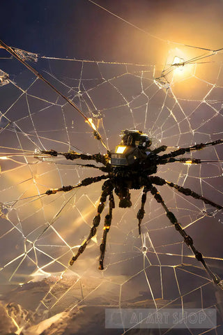 Beautiful Spider #2 Nature Ai Art