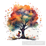 Beautiful Tree Ai Painting