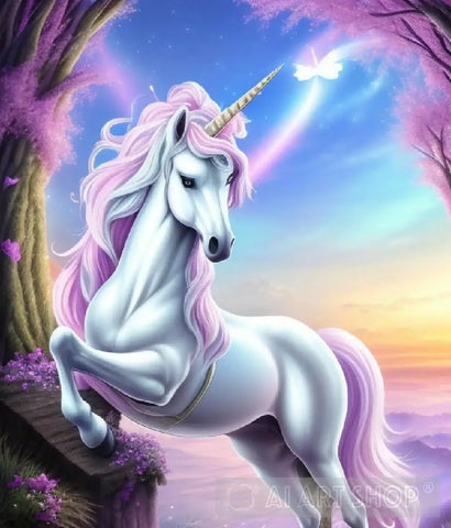 Beautiful Unicorn 1 Ai Artwork