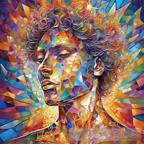 Beauty In The Mosaic Ai Artwork