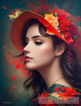 Beauty Like A Rose Ai Painting