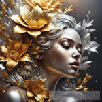 Beauty Made Of Metal 3 Ai Artwork