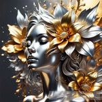 Beauty Made Of Metal 4 Ai Artwork