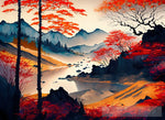 Beauty Of Japan Nature Ai Art