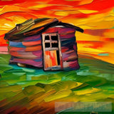 Beaver Hut Ai Painting