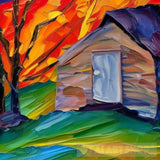 Beaver Hut Ai Painting