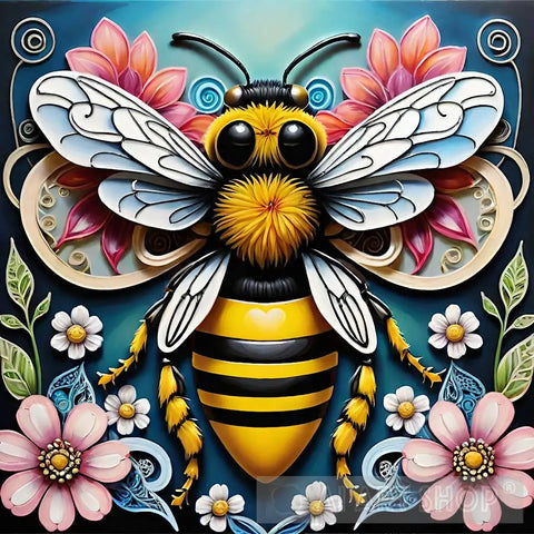 Bee Kind Nature Ai Art