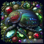 Beetles Ai Artistry: A Digital Canvas Of Innovation Animal Art