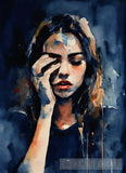Behind Every Great Man Is A Woman Full Of Wounds Ai Artwork