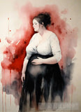 Behind Every Great Man Is A Woman Full Of Wounds Ai Artwork