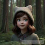 Bewitched Forest Populated By Sentient Trees Landscape Ai Art