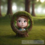 Bewitched Forest Populated By Sentient Trees Landscape Ai Art