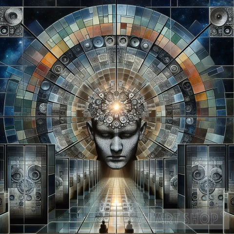 Beyond The Illusion: Unveiling Truths On Path Of Conscious Awakening Surrealism Ai Art