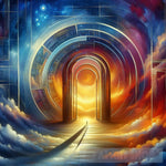 Beyond The Threshold: Secrets Of Portals Expressionism Ai Art