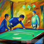 Billard Pool Table Kings Modern Ai Art