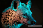 Biolumescent Animal Like Glass Hyen Animal Ai Art