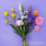 Birth Flowers Family Bouquet Nature Ai Art