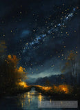 Black Dark Moody Night Abstract Ai Art