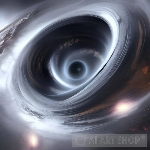 Black Hole Ai Artwork