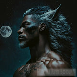 Black Male Werewolves Ai Artwork