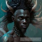 Black Mermen Ai Artwork