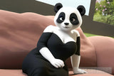 Black One-Piece Panda Model Animal Ai Art