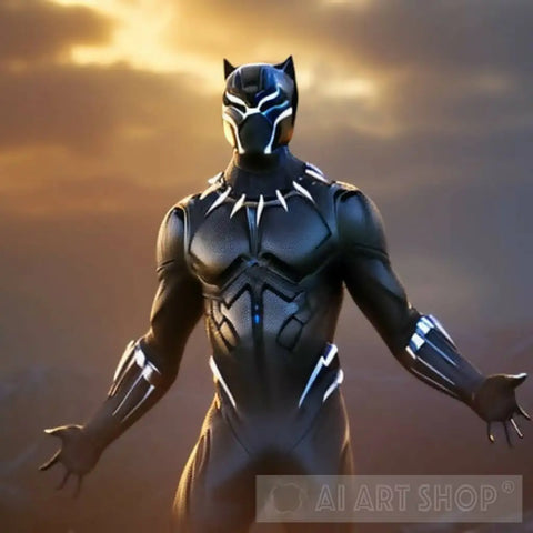 Black Panther Ai Artwork