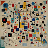 Block Geometry I Abstract Ai Art