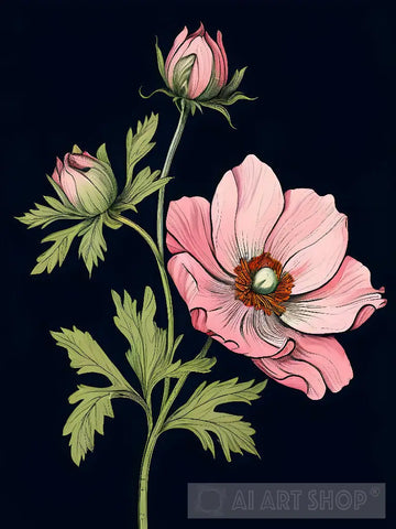 Bloom In The Dark Ai Artwork