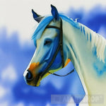 Blue Horse Animal Ai Art