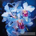 Blue Orchid-1 Ai Artwork