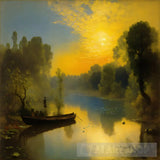 Boat Trip Ai Painting