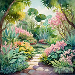 Botanical Paradise 3 Nature Ai Art