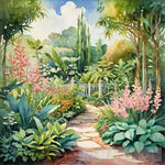 Botanical Paradise 6 Nature Ai Art