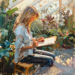 Botanical Sketching - Impressionist Realism Nature Ai Art