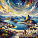 Brazil Spectacular View Abstract Ai Art