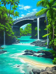 Bridge On The River 1 Landscape Ai Art