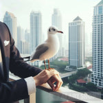 Business Seagull Ai Artwork