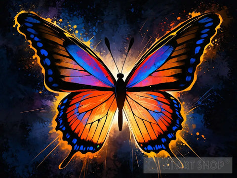 Butterfly Ai Painting