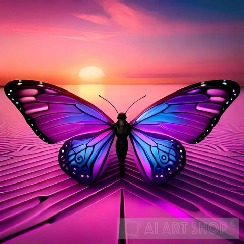 Butterfly Animal Ai Art